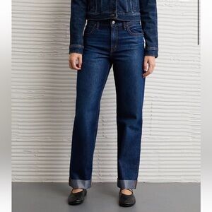 American Eagle Ex-Boyfriend Wide-Leg Low Rise